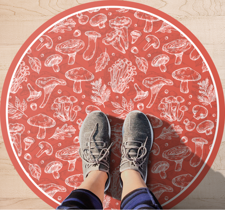 フォトミュラルネイチャーきのこのイラスト - TENSTICKERS