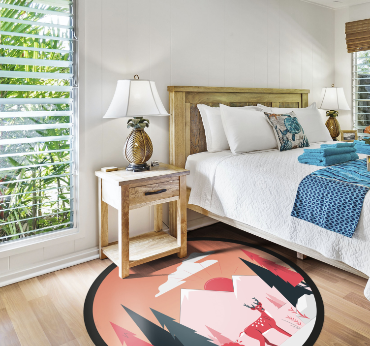 フォトミュラルネイチャー静かな自然の風景 - TENSTICKERS