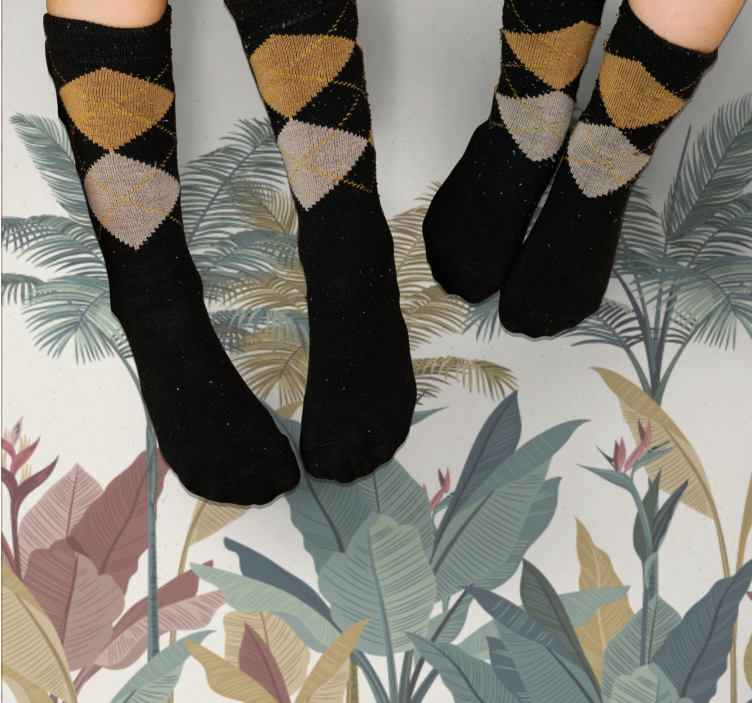 フォトミュラルネイチャー熱帯植物パレット - TENSTICKERS