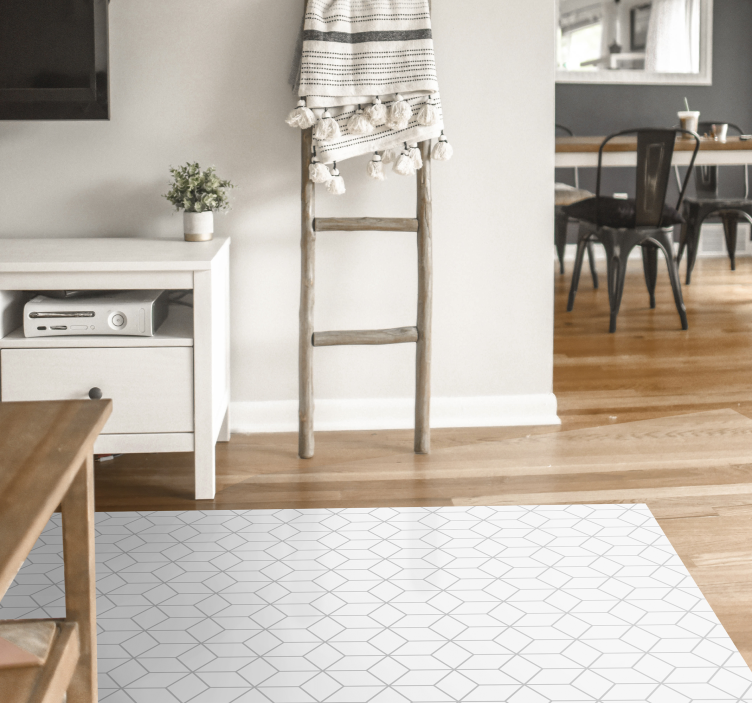 北欧の六角形北欧の敷物 - TENSTICKERS