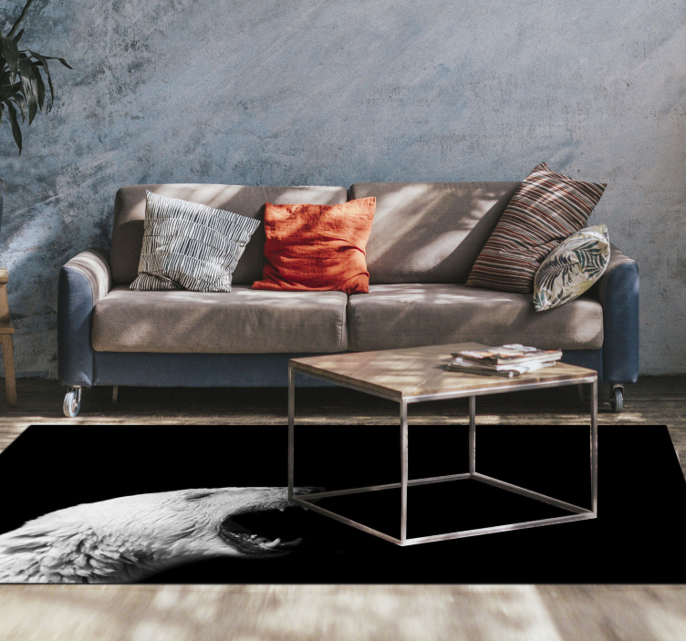 クマの動物の敷物を叫ぶ - TENSTICKERS