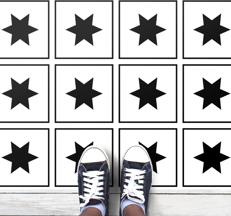 出演者 ビニールマット モノクロモチーフ - TENSTICKERS