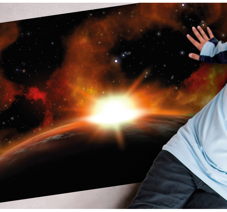 出演者 ビニールマット 天体の朝焼けの輝き - TENSTICKERS