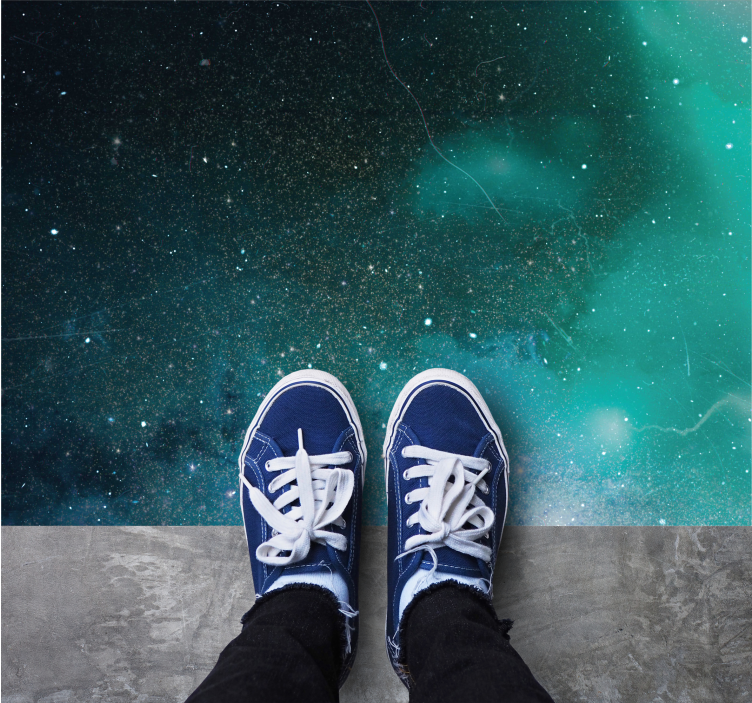 出演者 ビニールマット 宇宙の銀河色 - TENSTICKERS