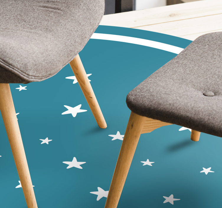 出演者 ビニールマット 星のモチーフ - TENSTICKERS