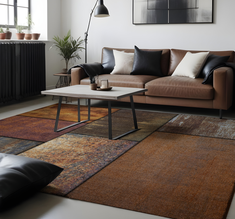 石の効果 ビニールマット 素朴な石の優雅さ - TENSTICKERS