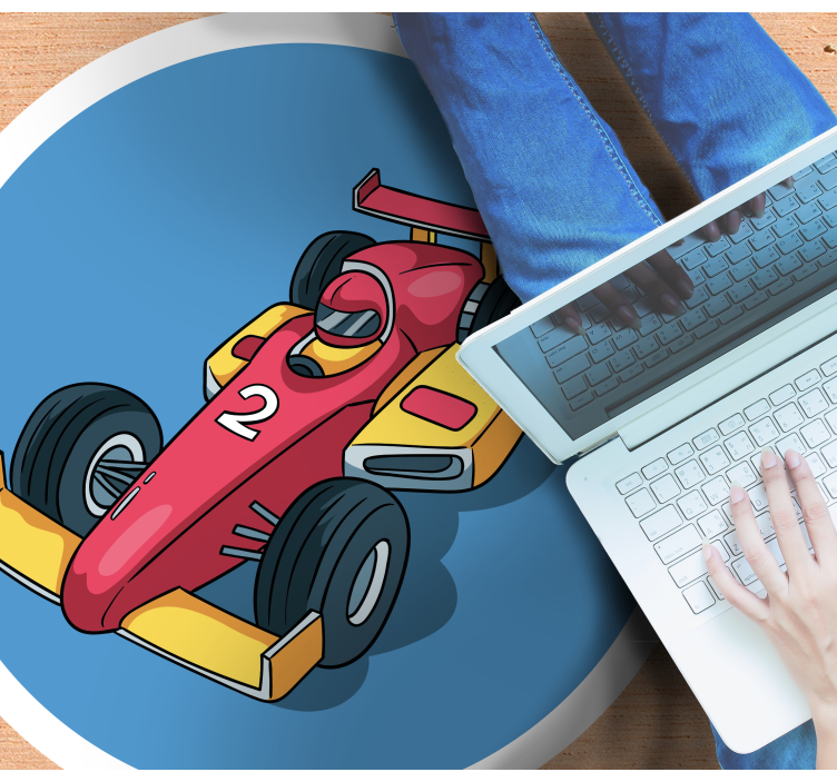 十代の若者たち ビニルマット レースカーの狂気 - TENSTICKERS