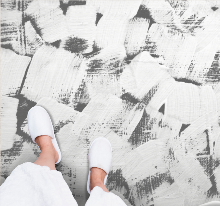 テクスチャー ビニールマット 抽象的なブラシテクスチャ - TENSTICKERS