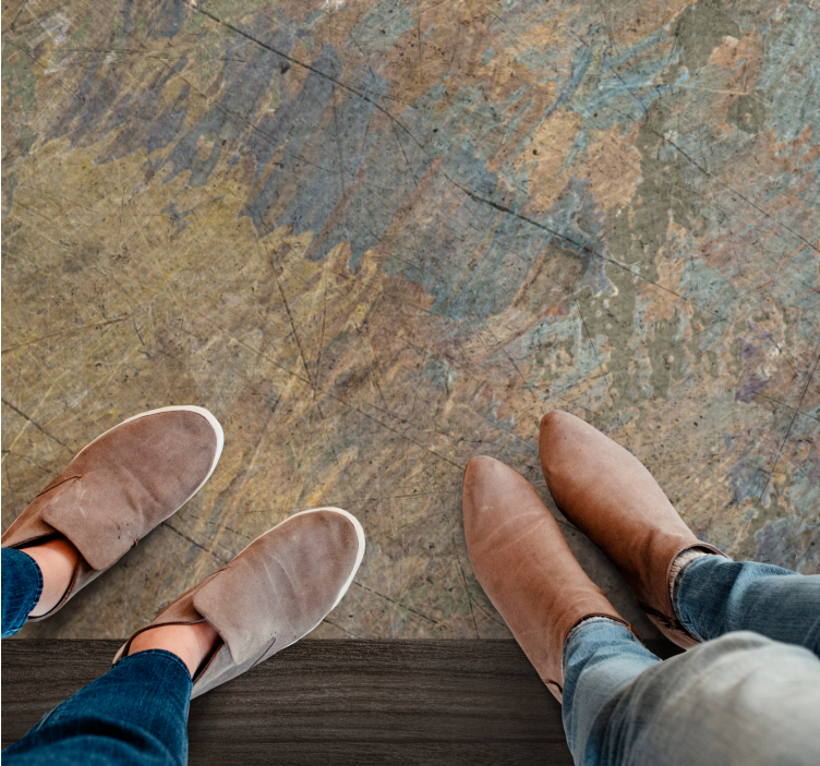 その他のテクスチャーの壁画 抽象的なテクスチャオーバーレイ - TENSTICKERS