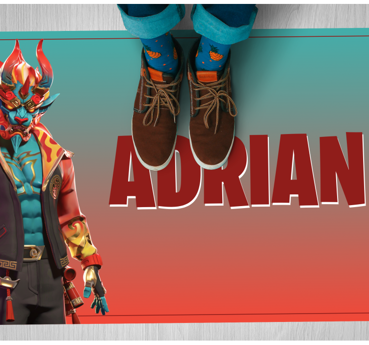 ビデオゲームドラゴンボーイベッドルームラグ - TENSTICKERS