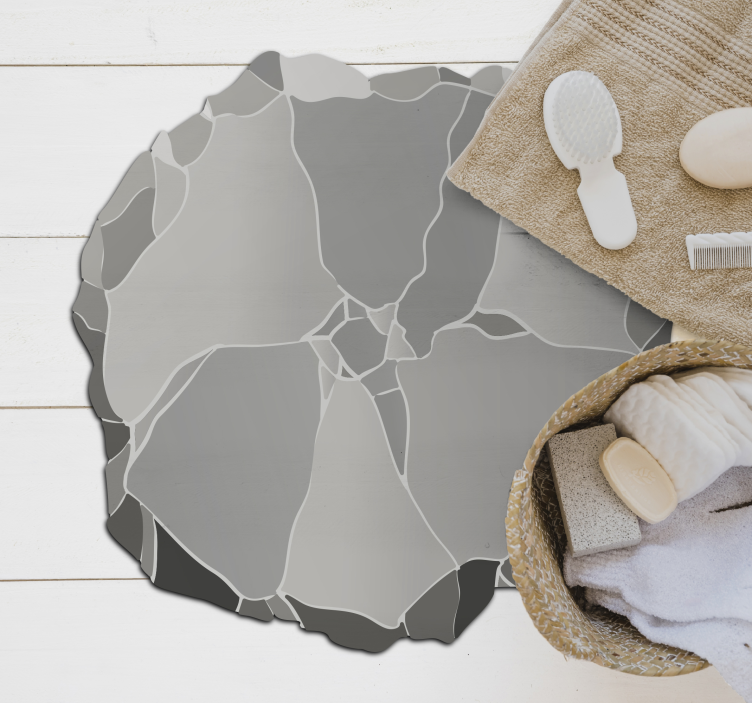 ビニールカーペットテクスチャ別の石石 - TENSTICKERS