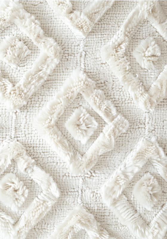 ビニール マット 白 ダイヤモンドパターン - TENSTICKERS