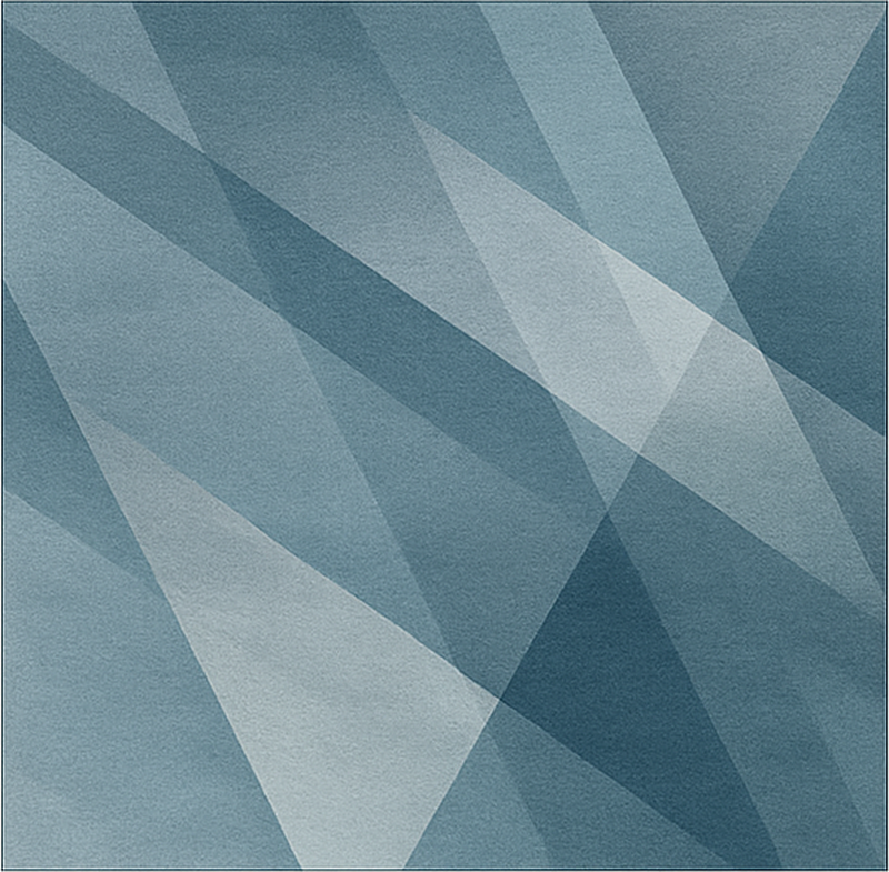 ダイニングルーム ビニールマット 抽象的な幾何学的なグラデーション - TENSTICKERS