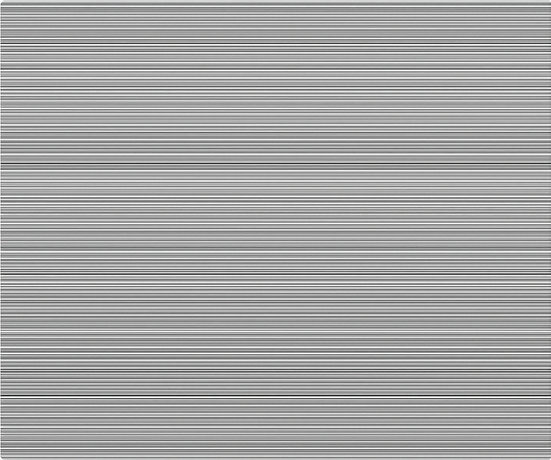 キッチン マット ビニール 灰色の細い縞模様 - TENSTICKERS