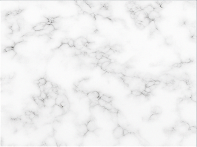 キッチン マット ビニール シンプルマーブルデザイン - TENSTICKERS