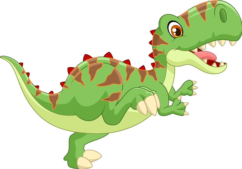 動物 ビニールマット 恐竜キャラクター - TENSTICKERS