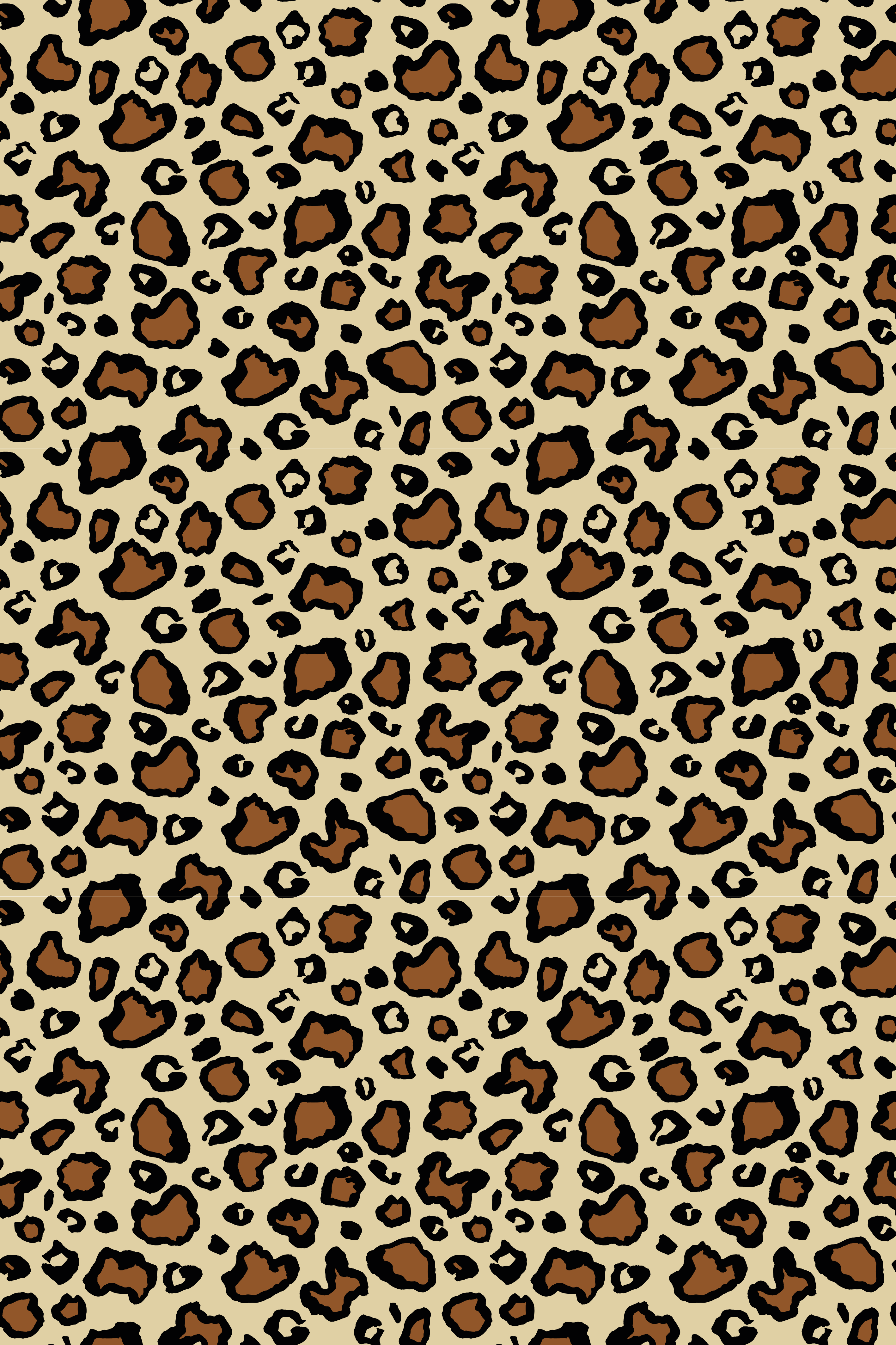 動物ビニールマットクラシックヒョウ柄 - TENSTICKERS