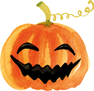 ハロウイン壁画ハッピーパンプキン - TENSTICKERS