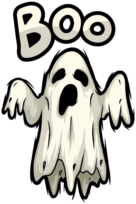 ハロウイン壁画ブーゴーストフィギュア - TENSTICKERS