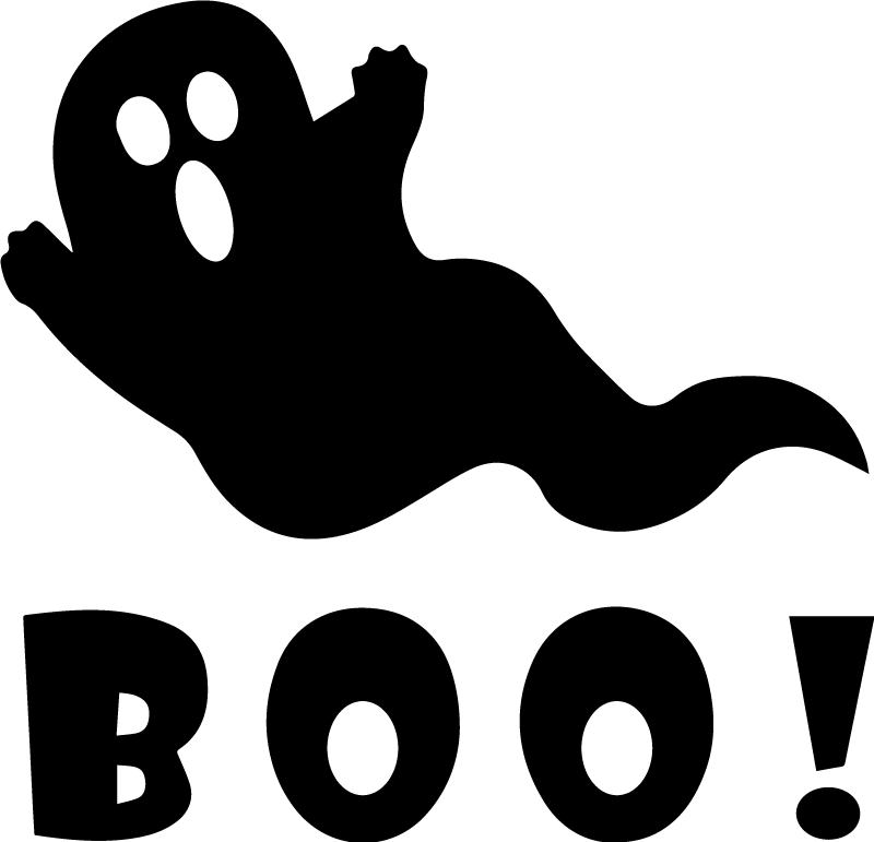 ハロウイン壁画おばけのびっくりディスプレイ - TENSTICKERS