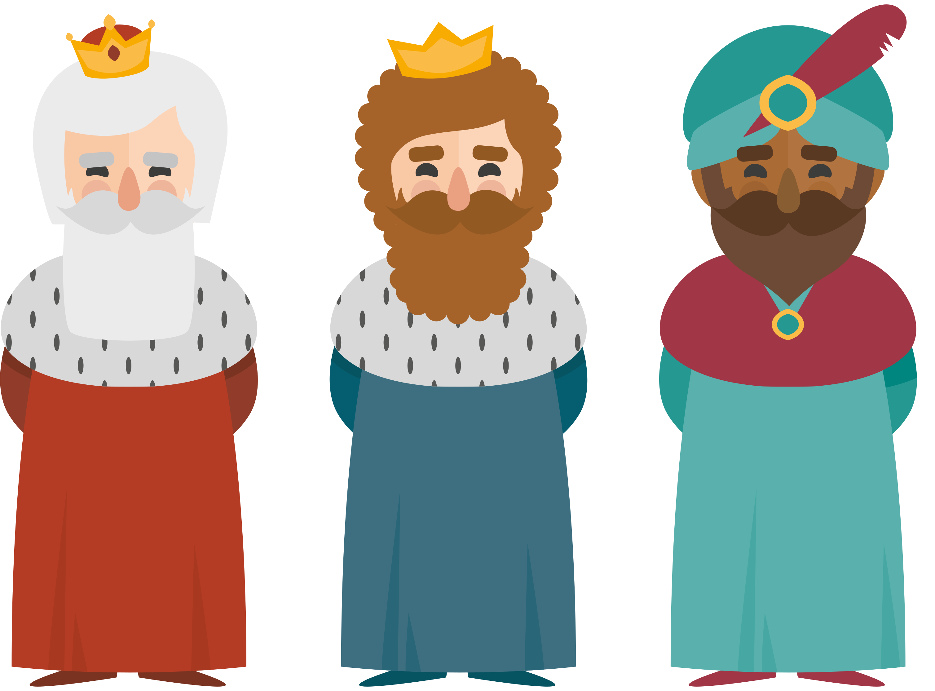 クリスマスの壁画三人の王 - TENSTICKERS
