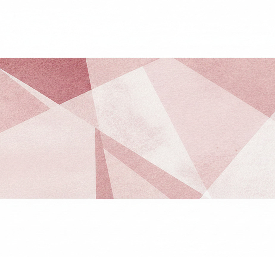 幾何学的なビニールマット ティールパステル幾何学的オーバーレイ - TENSTICKERS