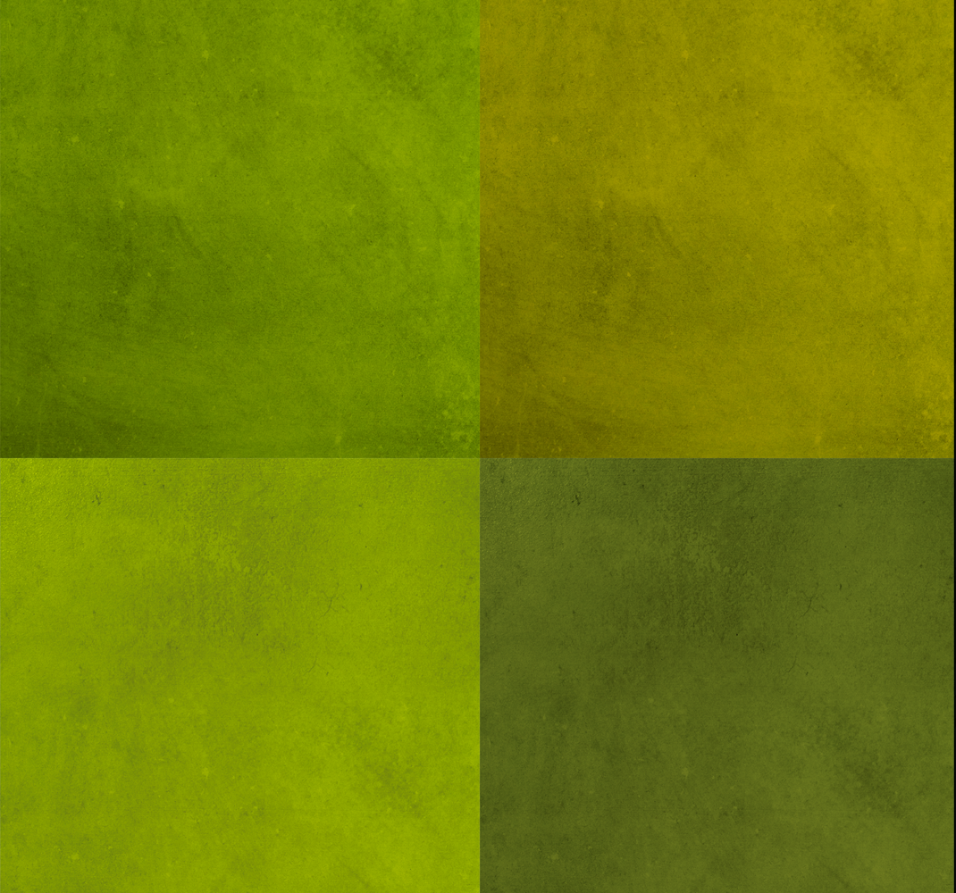 幾何学的なビニールマット現代の緑の四角形 - TENSTICKERS