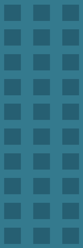 幾何学的なビニールマット青い四角模様 - TENSTICKERS