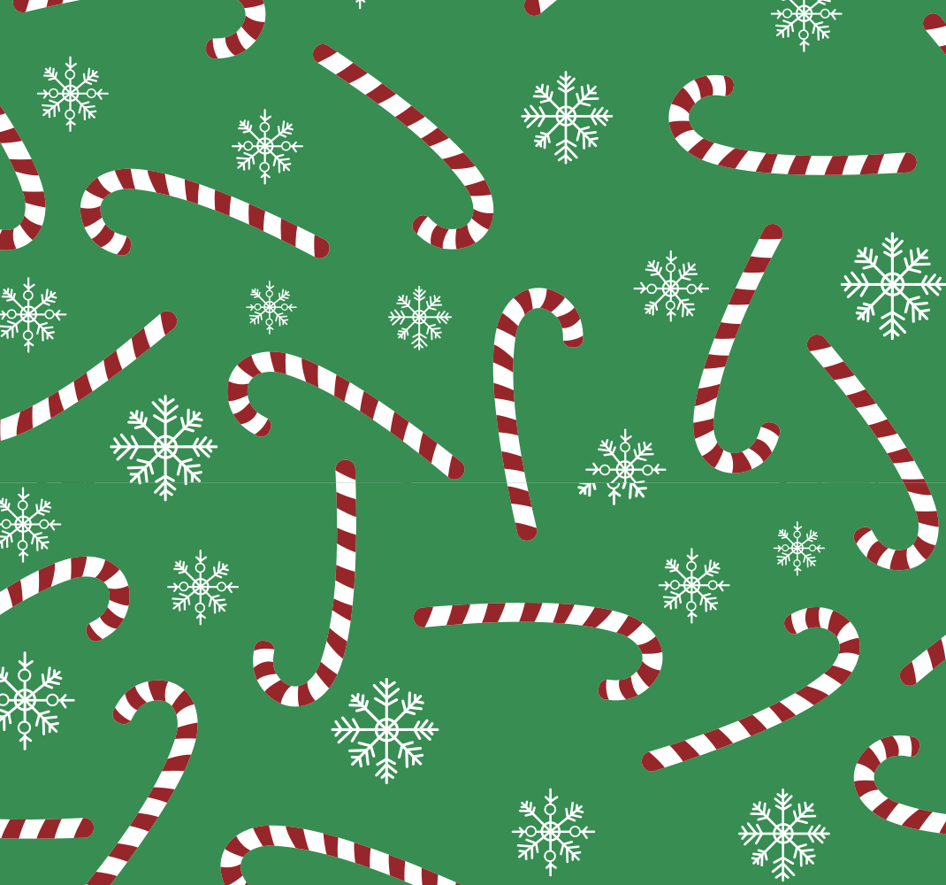 クリスマスの壁画キャンディクリスマス - TENSTICKERS