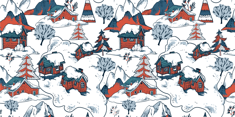 フォトミュラルネイチャーポーランドの山々 - TENSTICKERS