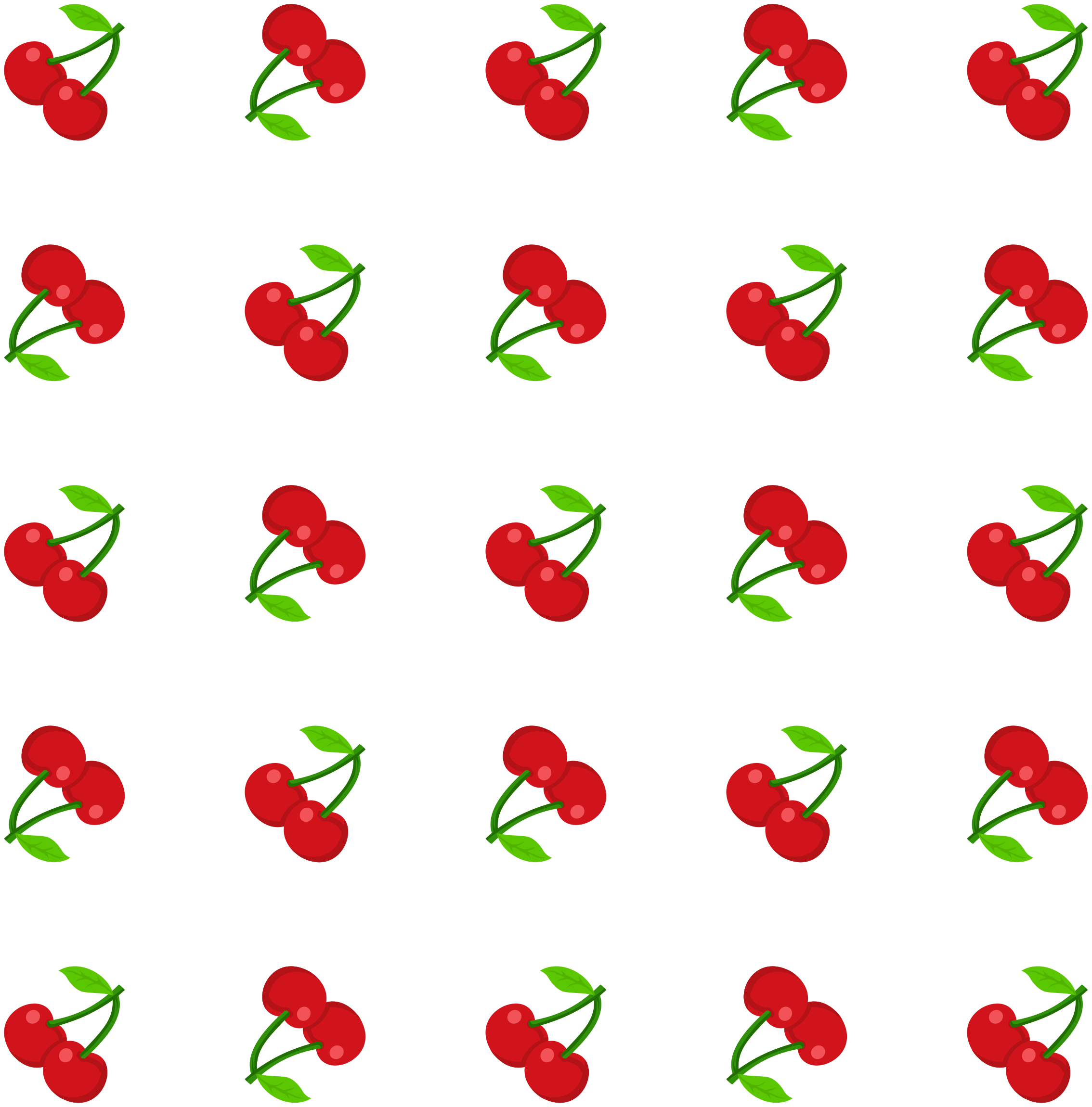 フォトミュラルネイチャーチェリーパターンデザイン - TENSTICKERS
