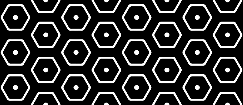 幾何学的なビニールマット ミニマリスト幾何学模様 - TENSTICKERS