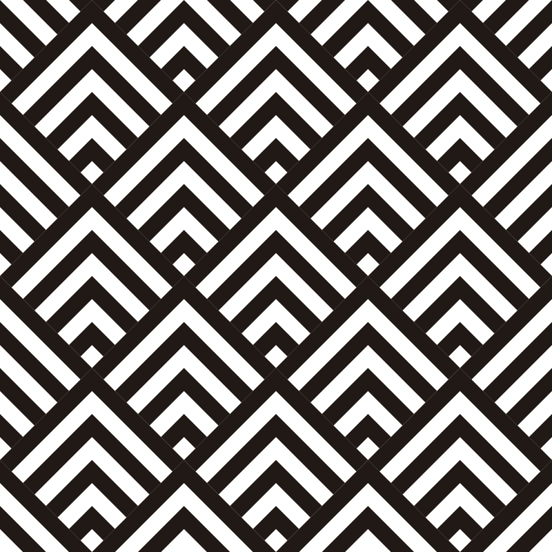 幾何学的なビニールマット ダイヤモンド - TENSTICKERS