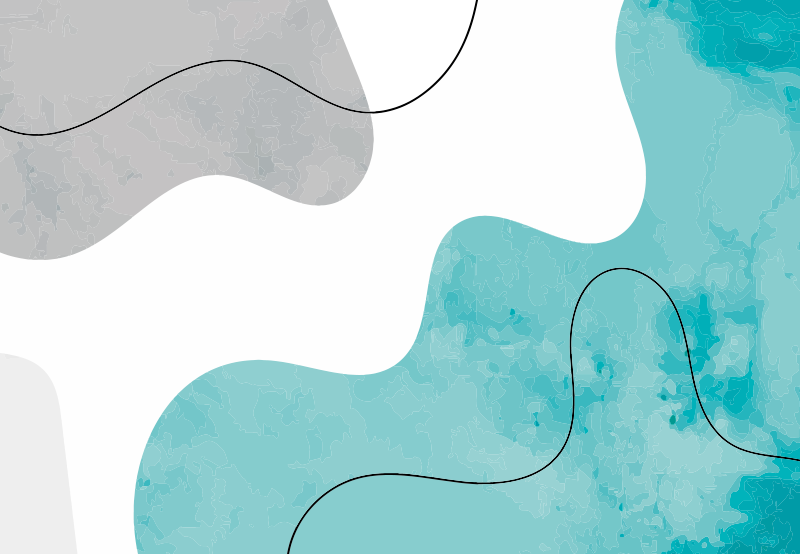 幾何学的なビニールマット水彩形状 - TENSTICKERS