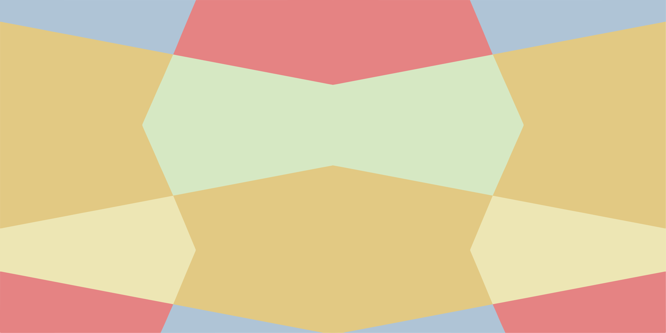 幾何学的なビニールマット パステル幾何学的カラーブロック - TENSTICKERS