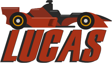 子供 ビニールマット 名前入り赤いf1カー - TENSTICKERS