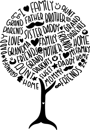 寝室 ビニールマット 家族向け - TENSTICKERS