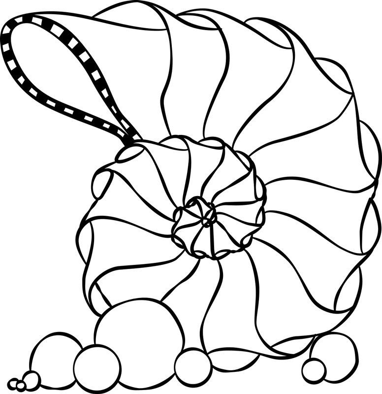 寝室 ビニールマット 海の貝殻 - TENSTICKERS