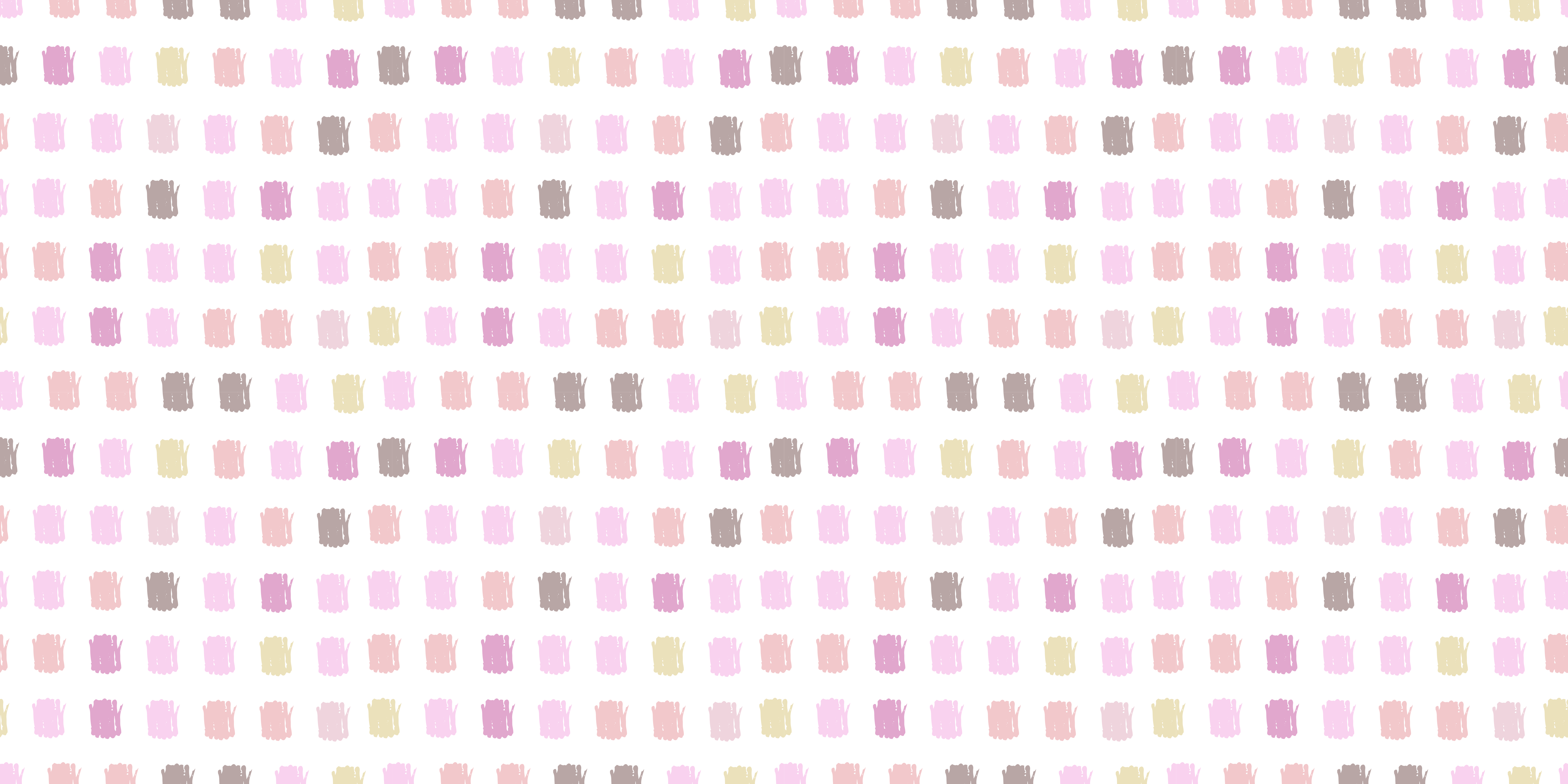 子供 ビニールマット ピンクトーンの絵画ストローク - TENSTICKERS