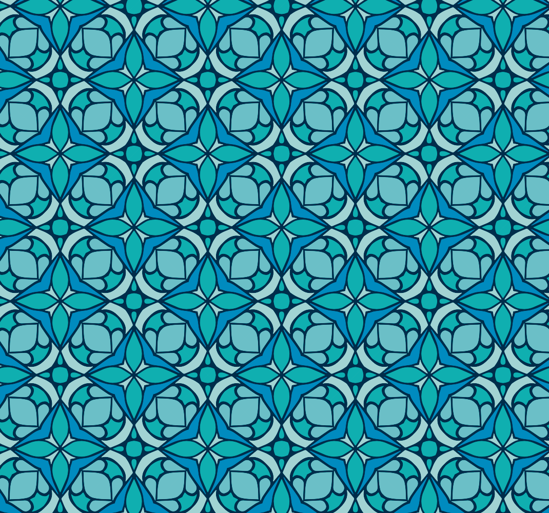 バスルームに1枚ビニールカーペット青い壁紙 - TENSTICKERS