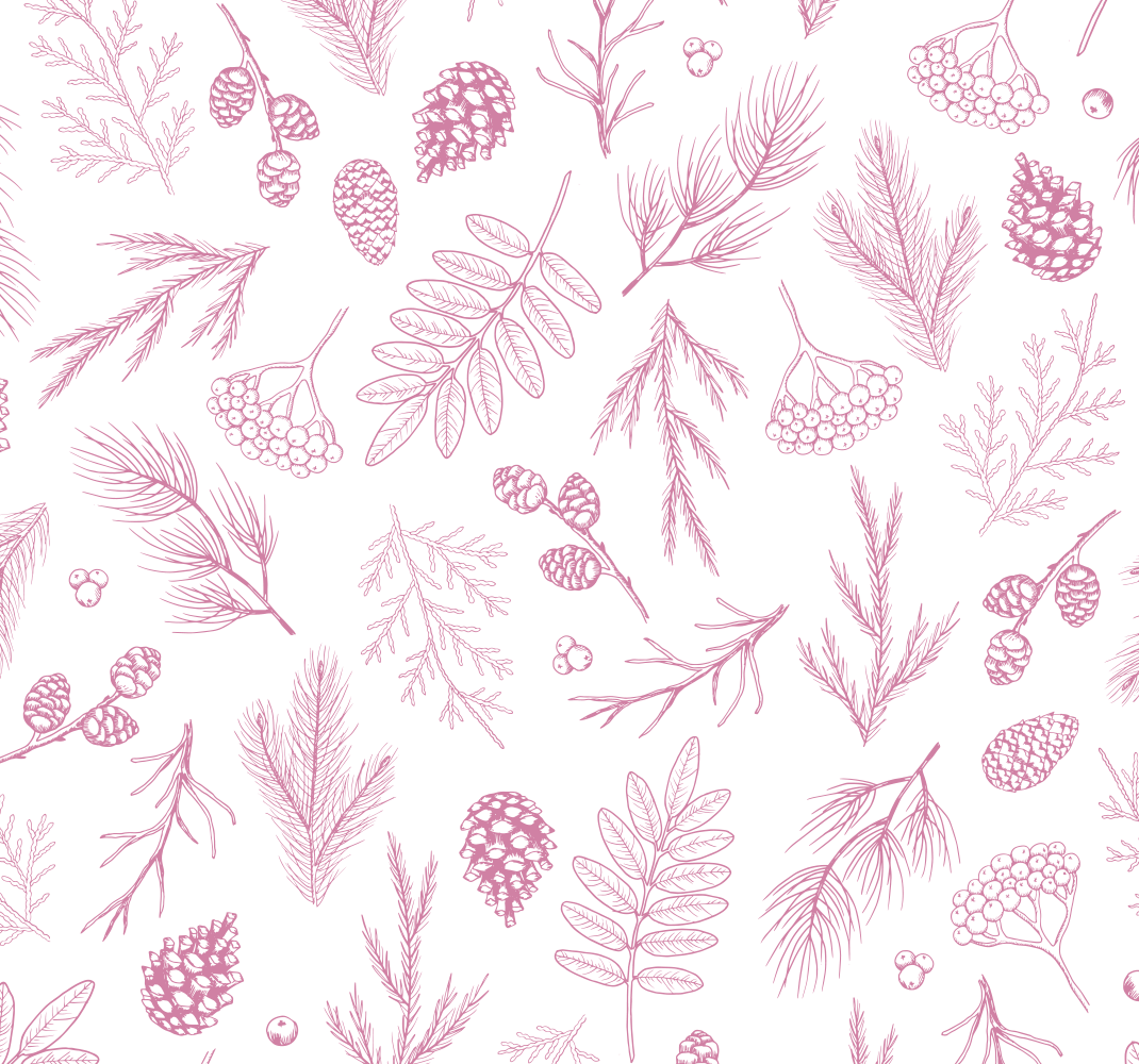 バスルームに1枚ビニールカーペット白地にピンクの松の壁紙 - TENSTICKERS