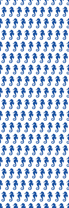 バスルームに1枚ビニールカーペットシーホースシャワー - TENSTICKERS
