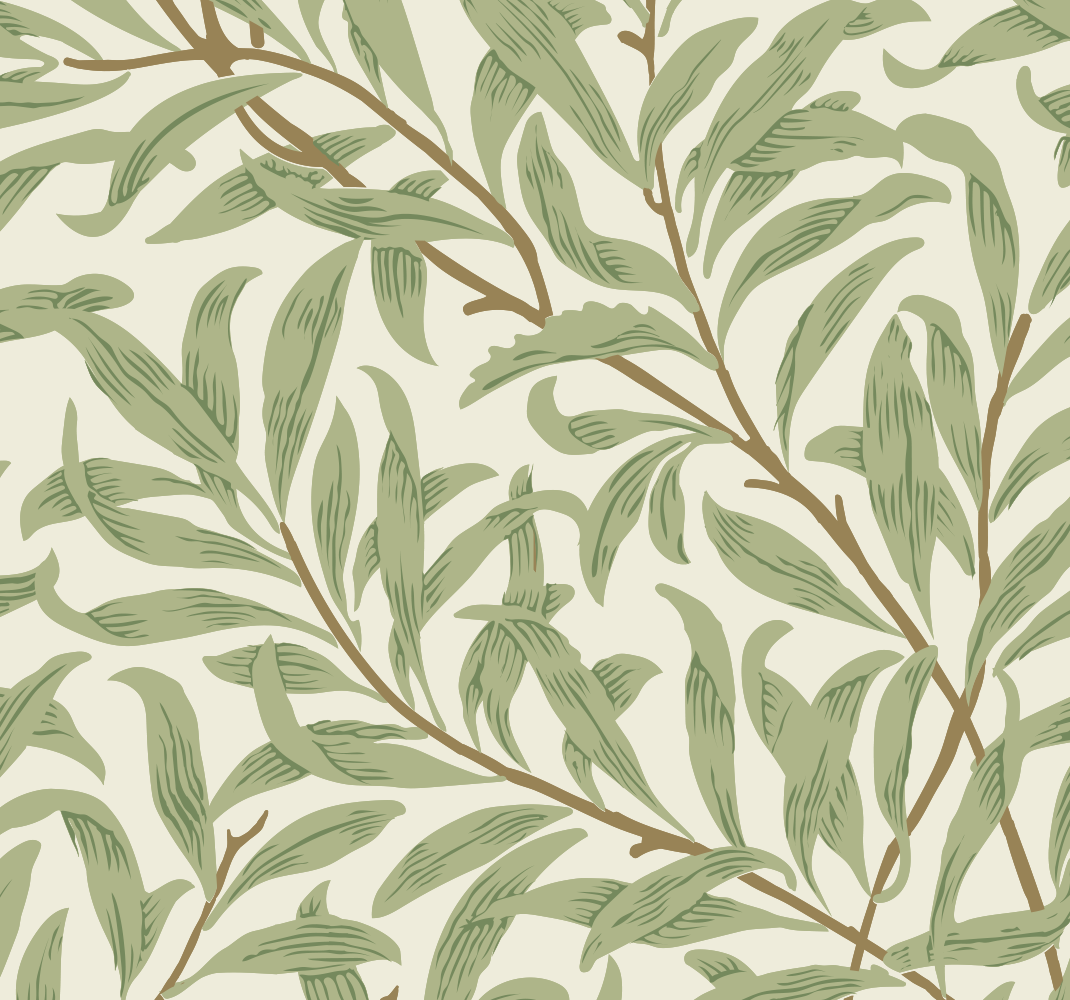 キッチン マット ビニール 植物の緑のボタニカル - TENSTICKERS