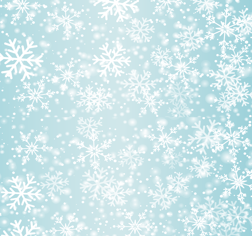 寝室 ビニールマット 雪降る - TENSTICKERS