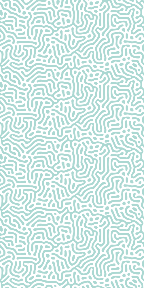 寝室 ビニールマット 緑と白の自然模様 - TENSTICKERS