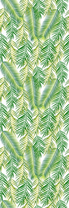 寝室 ビニールマット 観葉植物 - TENSTICKERS