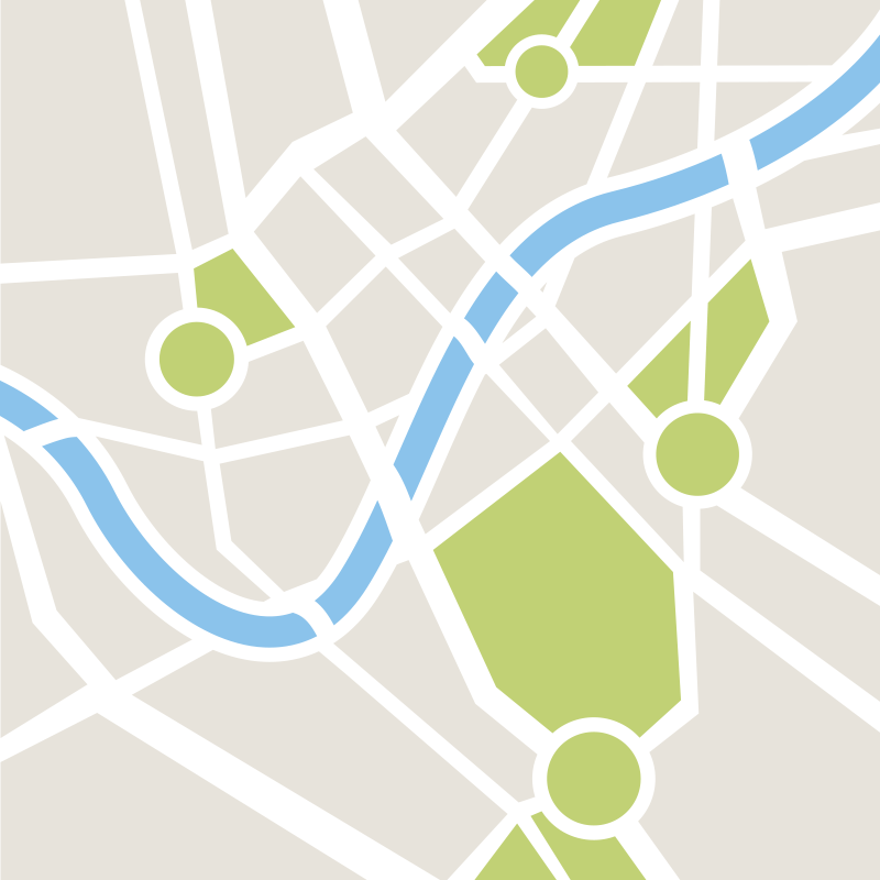 子供 ビニールマット 市街地図遊び場 - TENSTICKERS