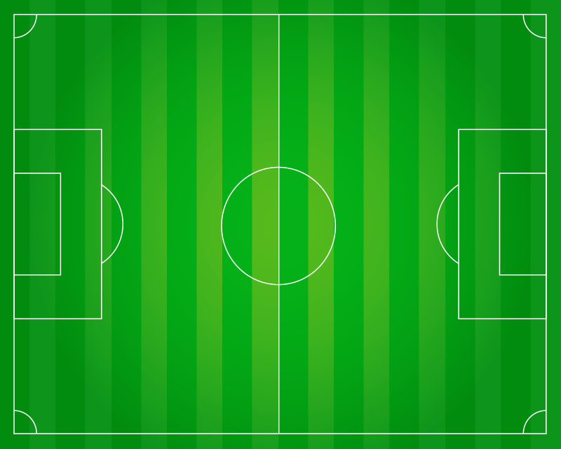 ビニールの敷物サッカー場ティーン - TENSTICKERS