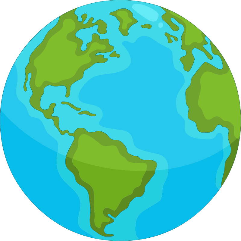 世界地図 ビニールマット 教育世界地図 - TENSTICKERS