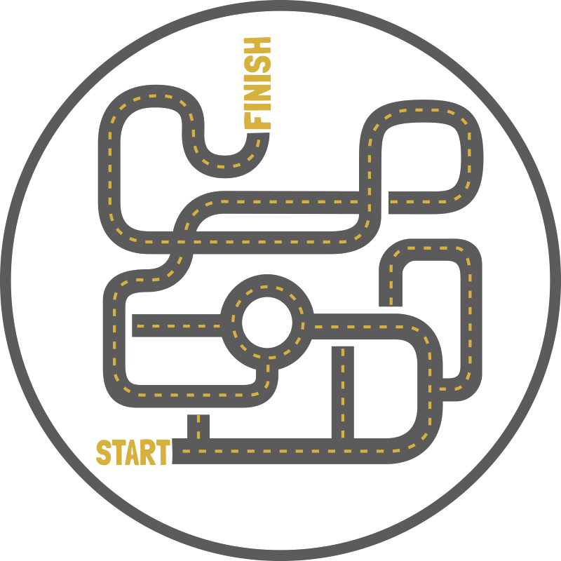 ゲーム ビニールマット 道路アドベンチャー - TENSTICKERS